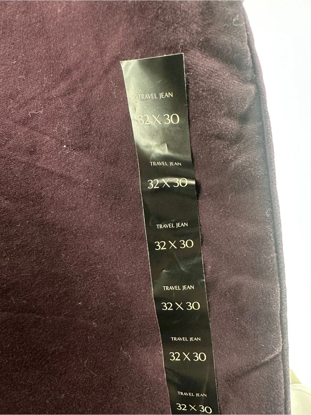 NWT Banana Republic purple travel jeans